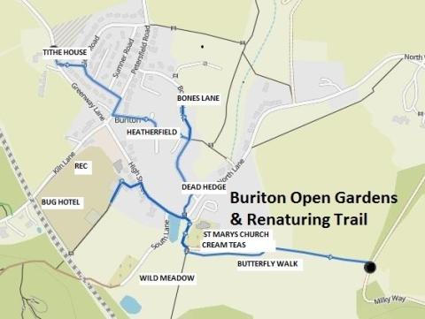 Garden Trail Map