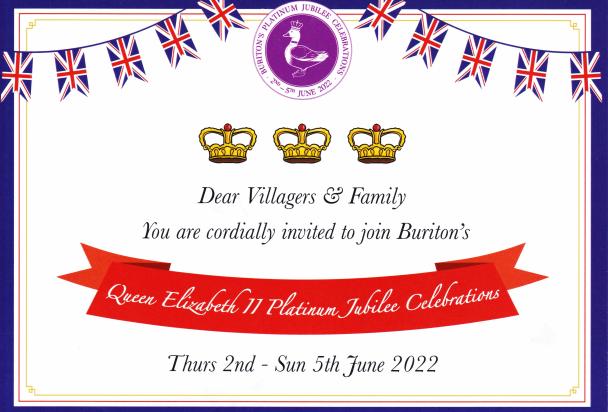 Jubilee invitation (2022)